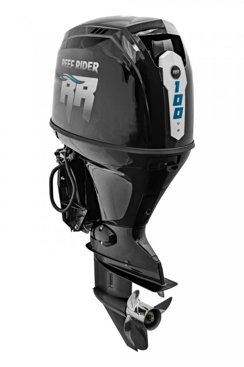 Лодочный мотор Reef Rider RREF100FEX-T PRO 100 л.с. четырехтактный