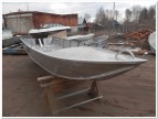 Алюминиевая моторно-гребная лодка Вятка Шило