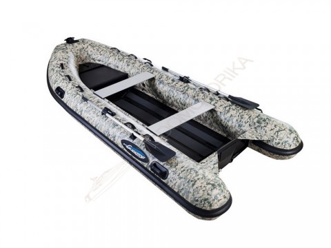 Надувная лодка GLADIATOR RIB 420AL А CAMO
