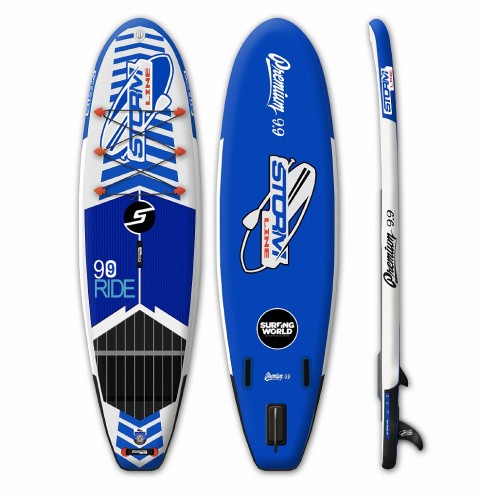 Надувная доска для SUP серфинга Stormline Premium Model 9.9 Junior Series