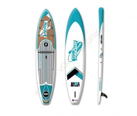 Надувная доска для SUP серфинга Stormline Power Max Model 9.6 Travel Series