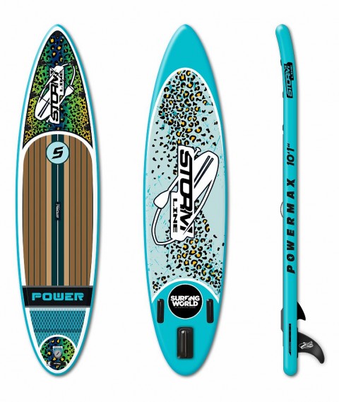 Надувная доска для SUP серфинга Stormline Power Max Model 10.1 Travel Series
