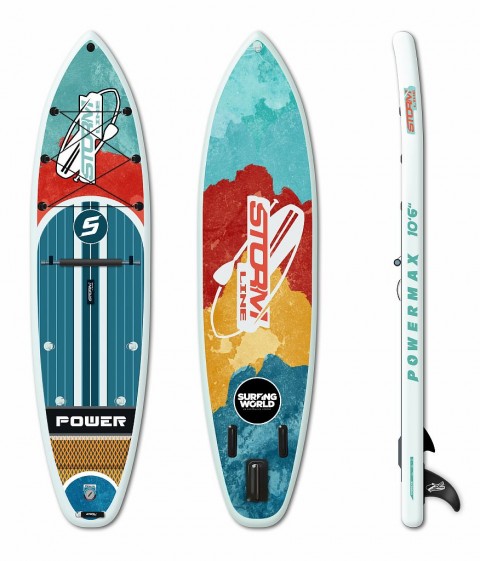 Надувная доска для SUP серфинга Stormline Power Max Model 10.6 Touring Series